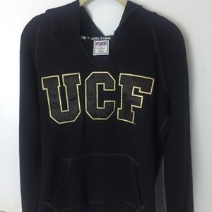 Black UCF black hoodie by Victoria's Secret Pink